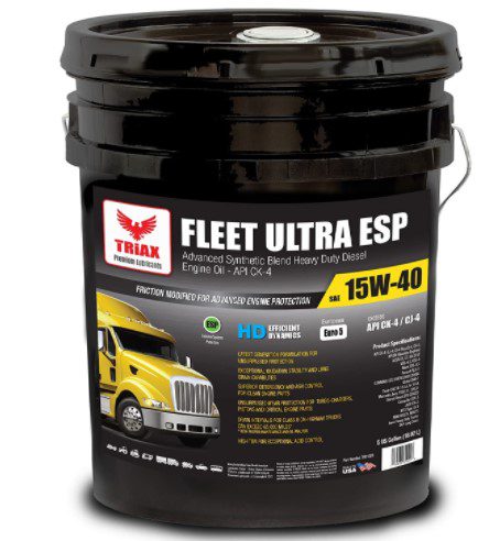 Triax Fleet Ultra ESP engine oil