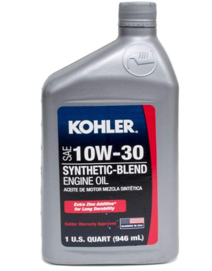 Kohler 10W 30 Synthetic Blend Oil