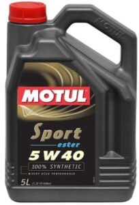 Motul Sport 5W40 Synthetic Engine Oil 5 L
