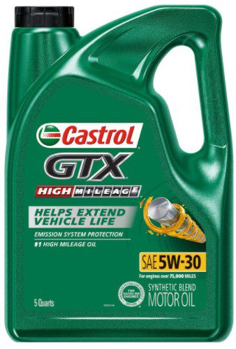 castrol gtx high mileage 5w30 full synthetic