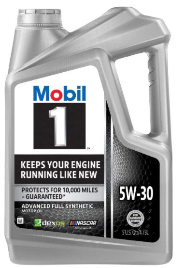 mobil 1 advanced full synthetic motor oil 5w 30