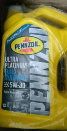 Pennzoil Ultra Platinum Full Synthetic 5W-30 Motor Oil